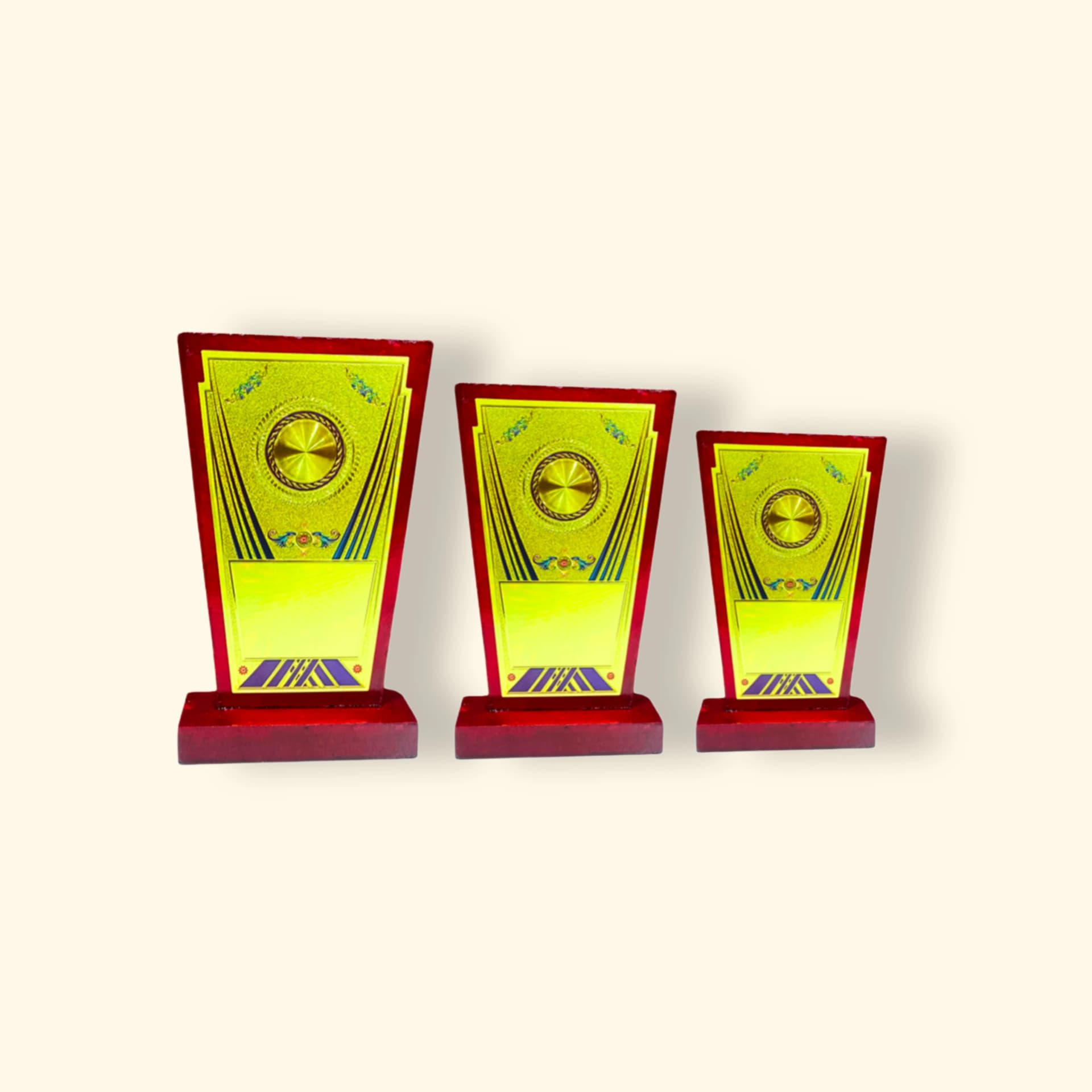 Wooden Fluorescent Plaque