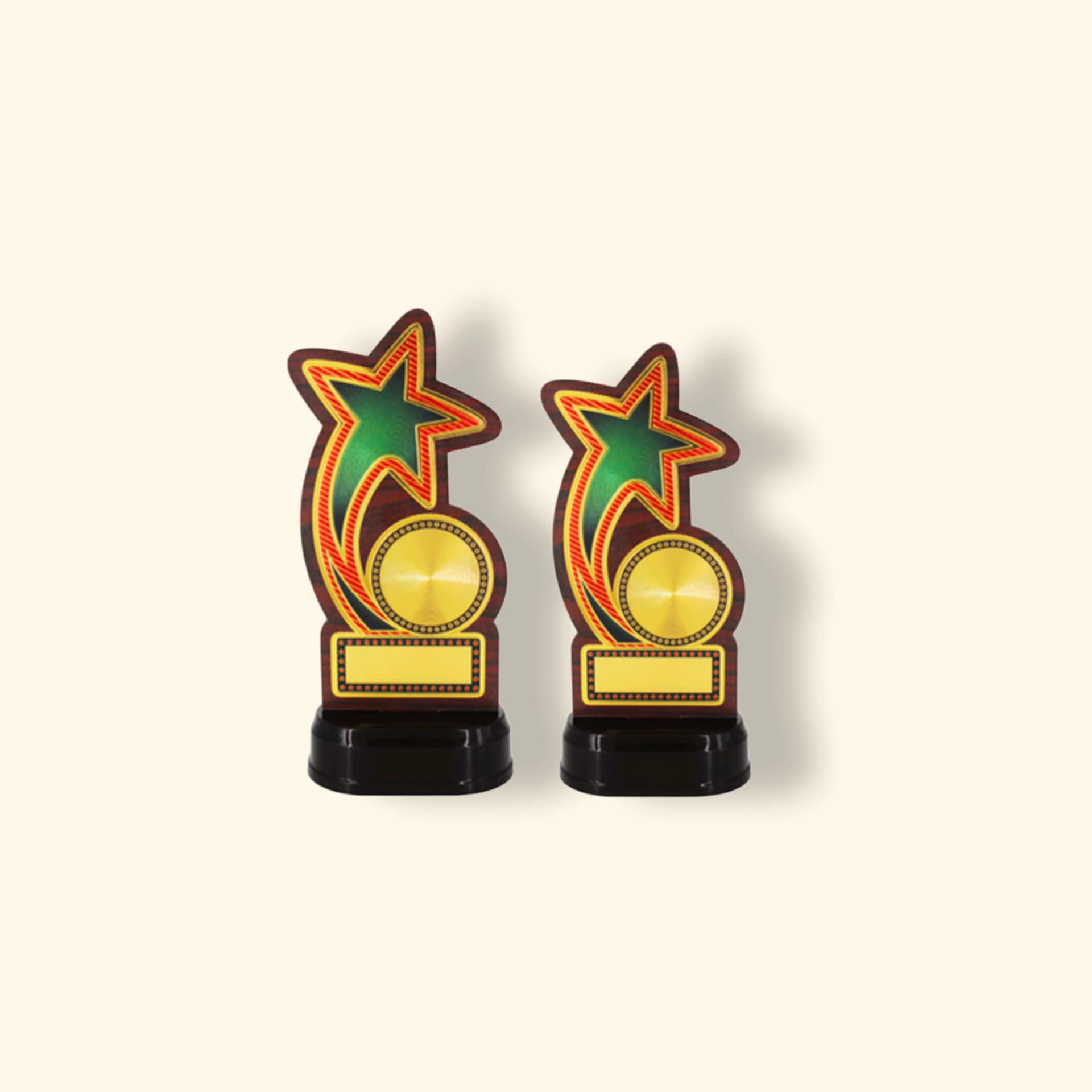 Wooden Star Trophy